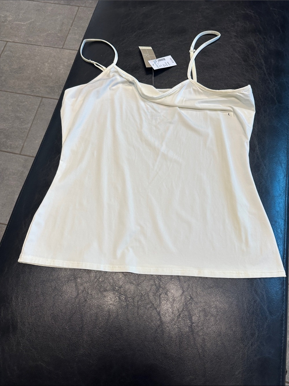 Maurices Cream Spaghetti Strap Cami